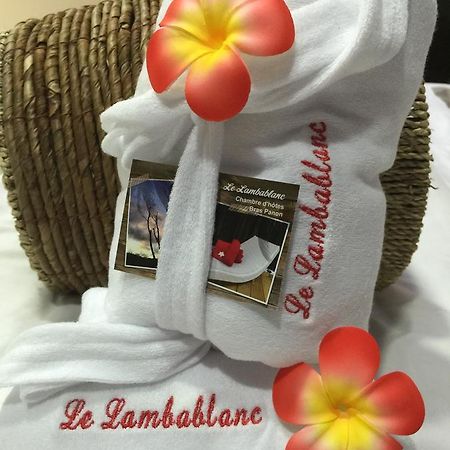 Le Lambablanc Panzió Bras-Panon Kültér fotó