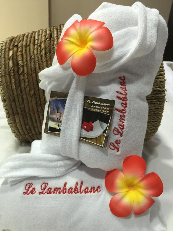Le Lambablanc Panzió Bras-Panon Kültér fotó